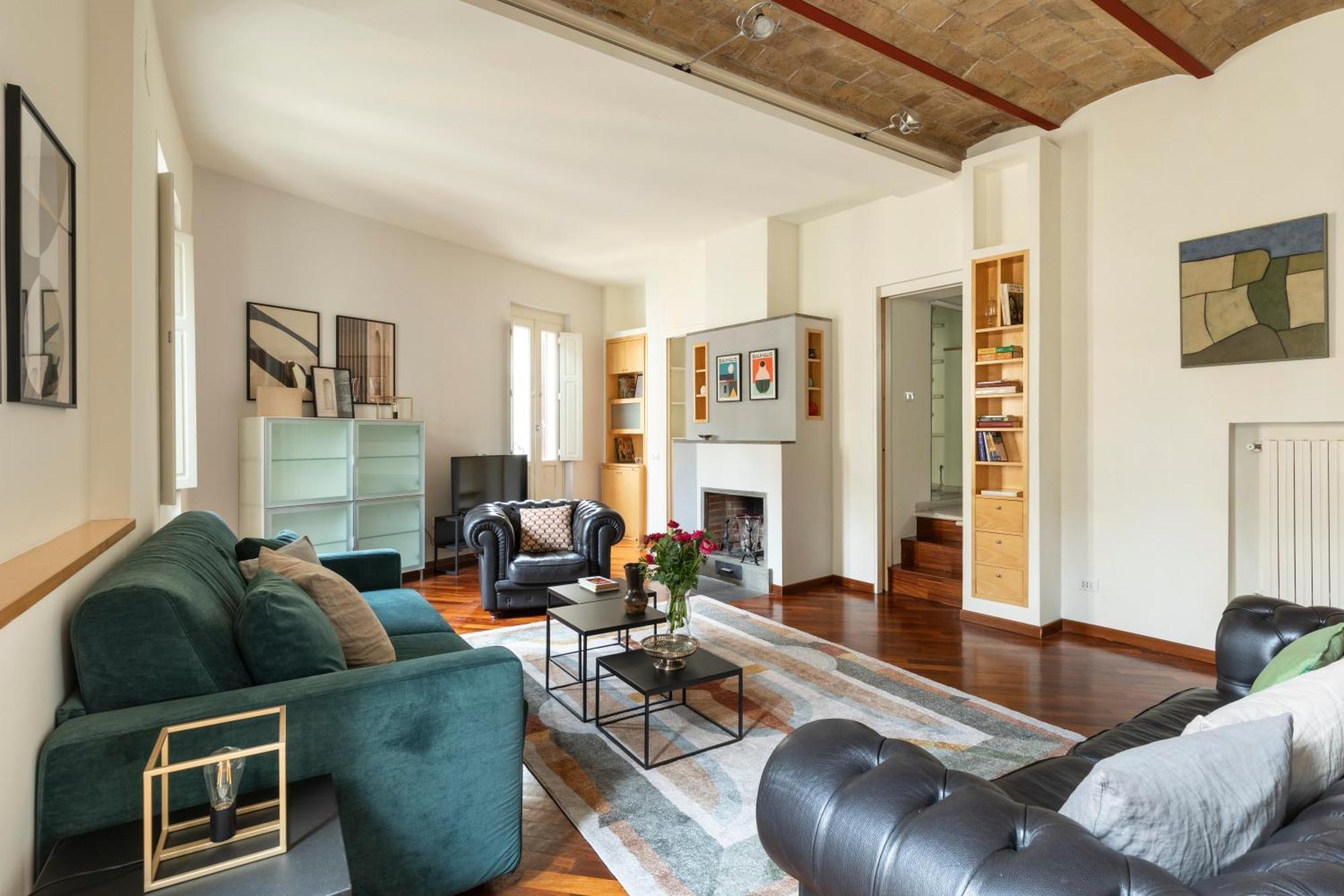 Trevi Charming Penthouse Apartment Rome Exterior photo